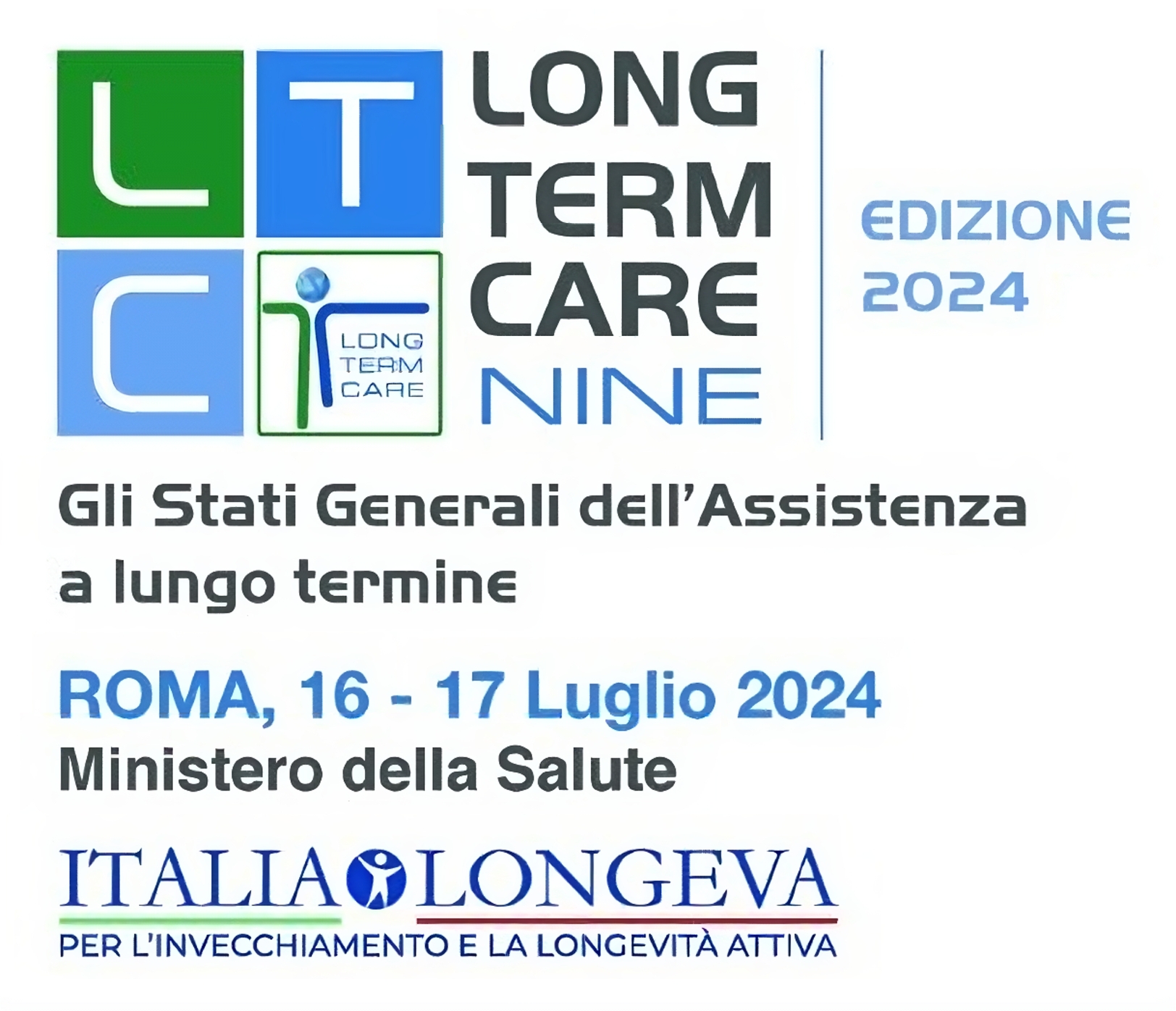 Siamo lieti di annunciare che l'Associazione interRAI-IT è partner ufficiale dell'evento 𝘓𝘰𝘯𝘨-𝘛𝘦𝘳𝘮 𝘊𝘢𝘳𝘦 𝘕𝘪𝘯𝘦 (𝘓𝘛𝘊 9) - Roma - 16 e 17 luglio 2024