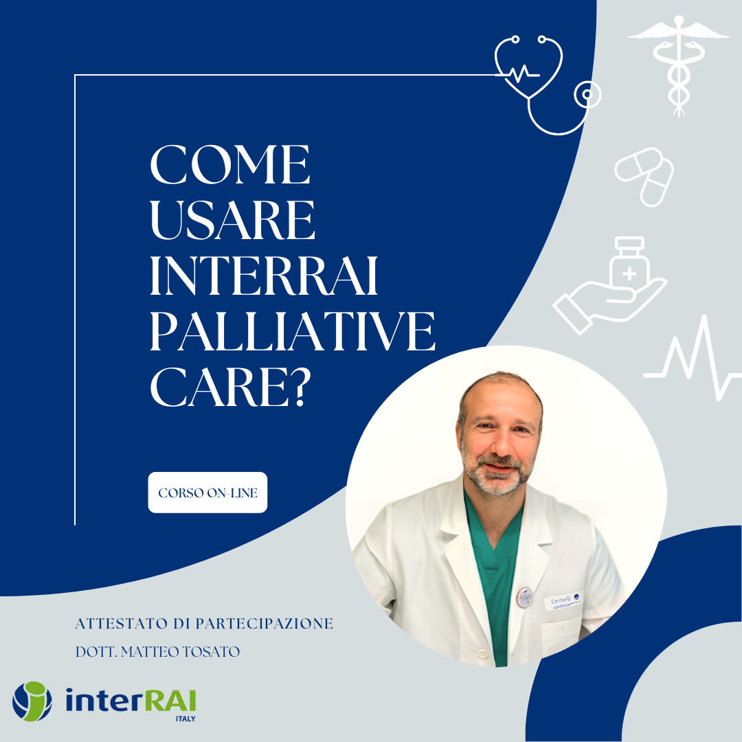 È on-line il nuovo corso ''Come usare interRAI Palliative Care?''